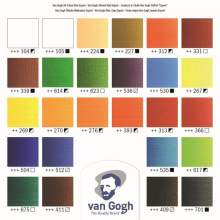 RAYART - Coffret expert couleurs à l'huile, avec 24 couleurs en tubes de 20 ml, 2 couleurs en tubes de 60 ml Van Gogh - Tunisie 