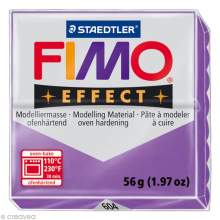 Pâte Fimo Effect Violet Translucide 604 - 57 gr