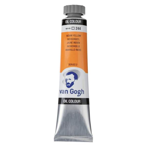 RAYART - Peinture à l’huile Van Gogh – Jaune Indien 244 – Tube 20 ml - Tunisie Meilleur Prix (Beaux-Arts, Graphique, Peinture, A