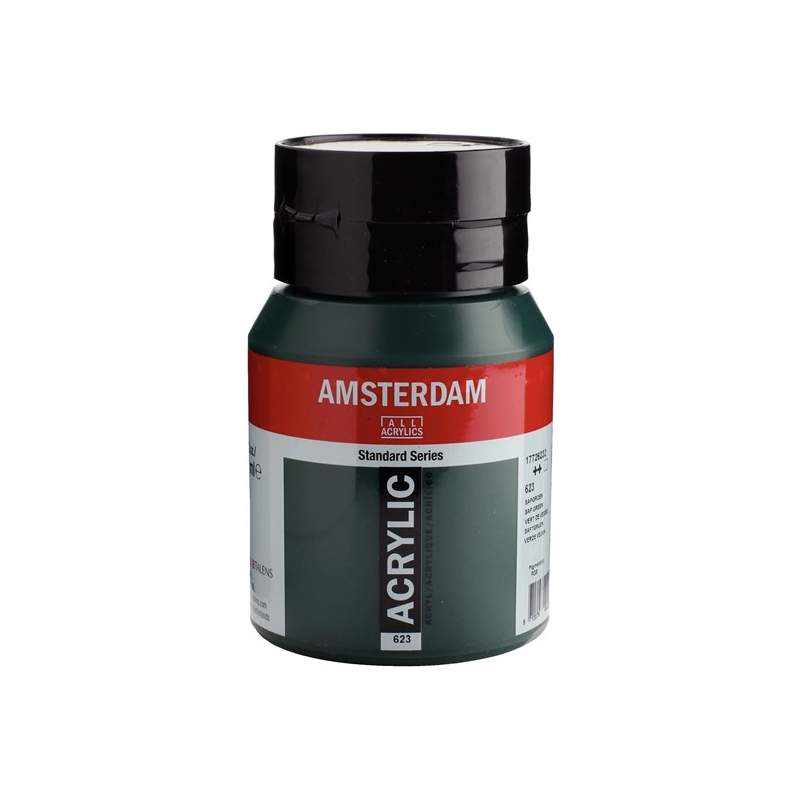 RAYART - Amsterdam Standard Series Acrylique Pot 500 ml Vert de vessie 623 - Tunisie Meilleur Prix (Beaux-Arts, Graphique, Peint