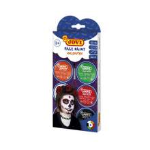 RAYART - Face Paint set Halloween 6*80ml couleurs assorties + accessoires - Jovi - Tunisie Meilleur Prix (Beaux-Arts, Graphique,