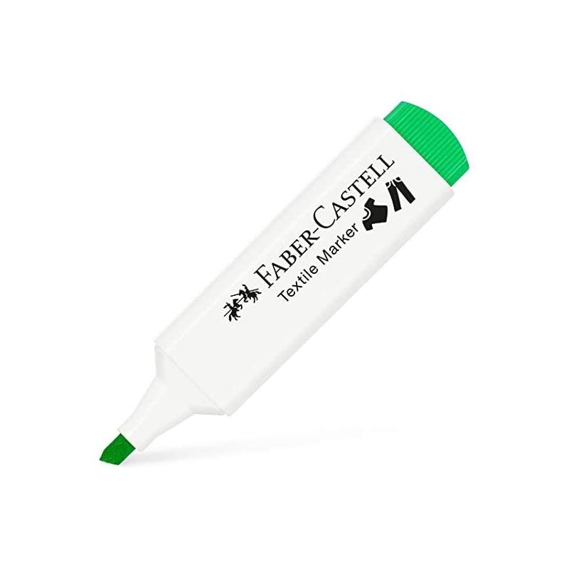 RAYART - Textile Fabric Marker – Vert Fluo Faber Castell - Tunisie Meilleur Prix (Beaux-Arts, Graphique, Peinture, Acrylique, Hu