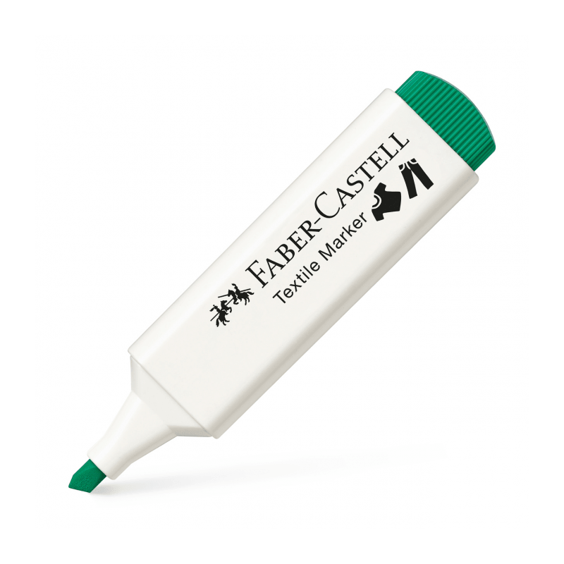 RAYART - Textile Fabric Marker – Vert Faber Castell - Tunisie Meilleur Prix (Beaux-Arts, Graphique, Peinture, Acrylique, Huile, 