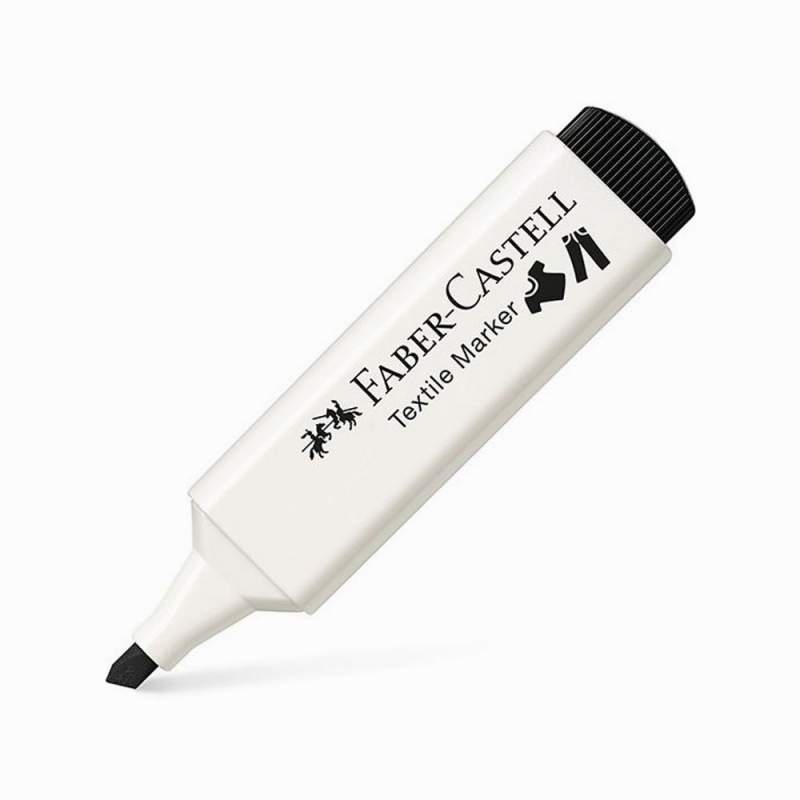 RAYART - Textile Fabric Marker – Noir Faber Castell - Tunisie Meilleur Prix (Beaux-Arts, Graphique, Peinture, Acrylique, Huile, 