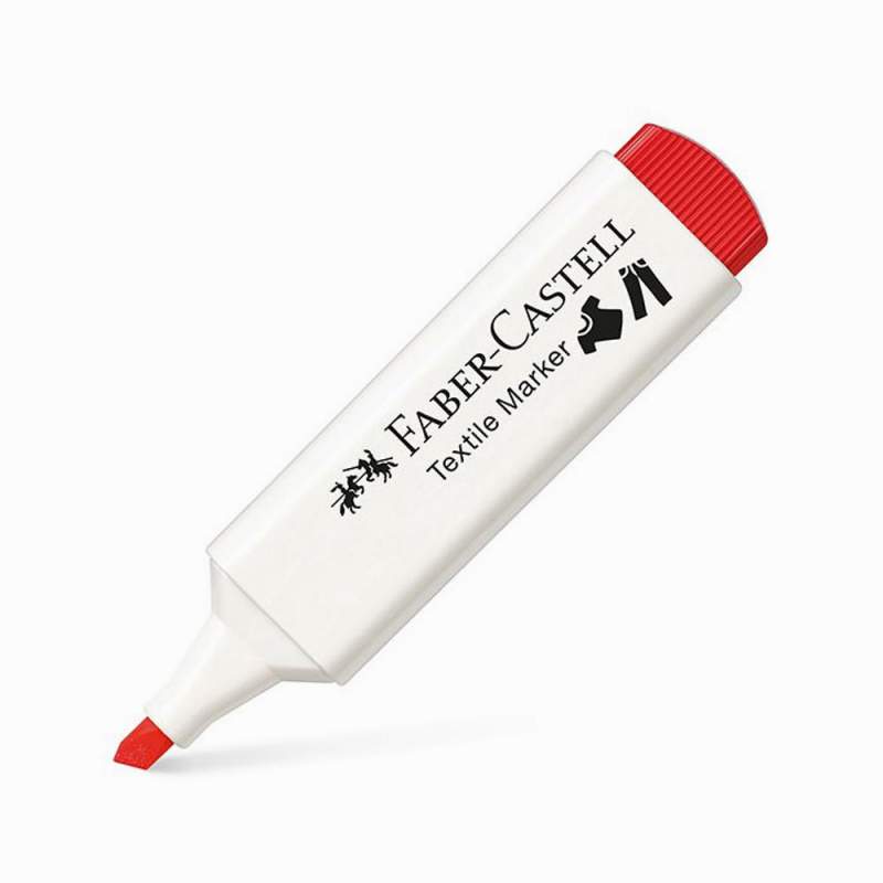 RAYART - Textile Fabric Marker – Rouge Faber Castell - Tunisie Meilleur Prix (Beaux-Arts, Graphique, Peinture, Acrylique, Huile,