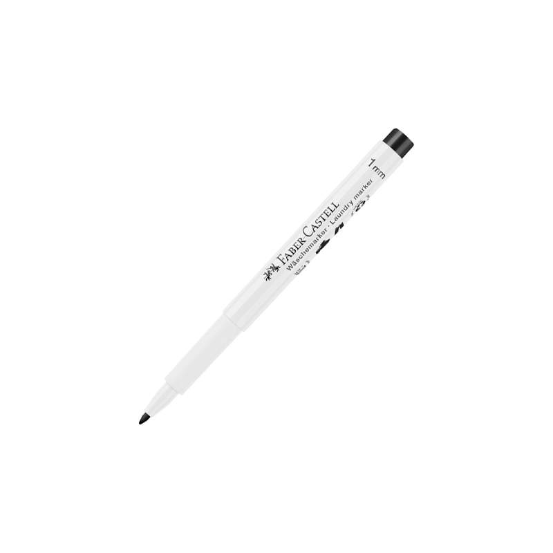 RAYART - Textile Fabric Marker pointe ronde – Noir Faber Castell - Tunisie Meilleur Prix (Beaux-Arts, Graphique, Peinture, Acryl