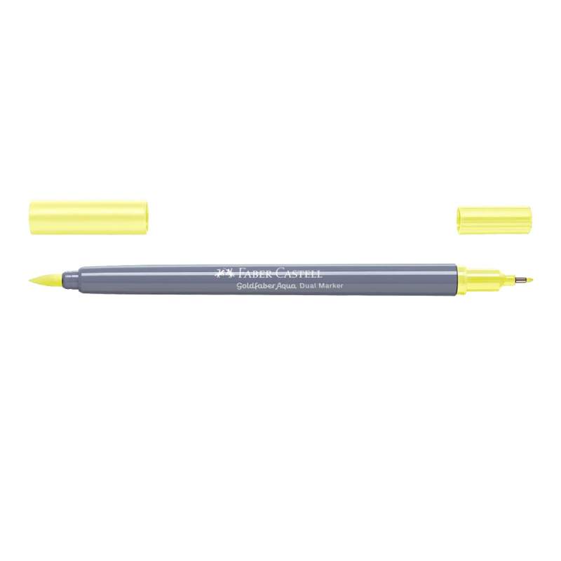 RAYART - Feutre Aquarelle Double Pointe 104 Lt Jaune Glaz Faber Castell - Tunisie Meilleur Prix (Beaux-Arts, Graphique, Peinture