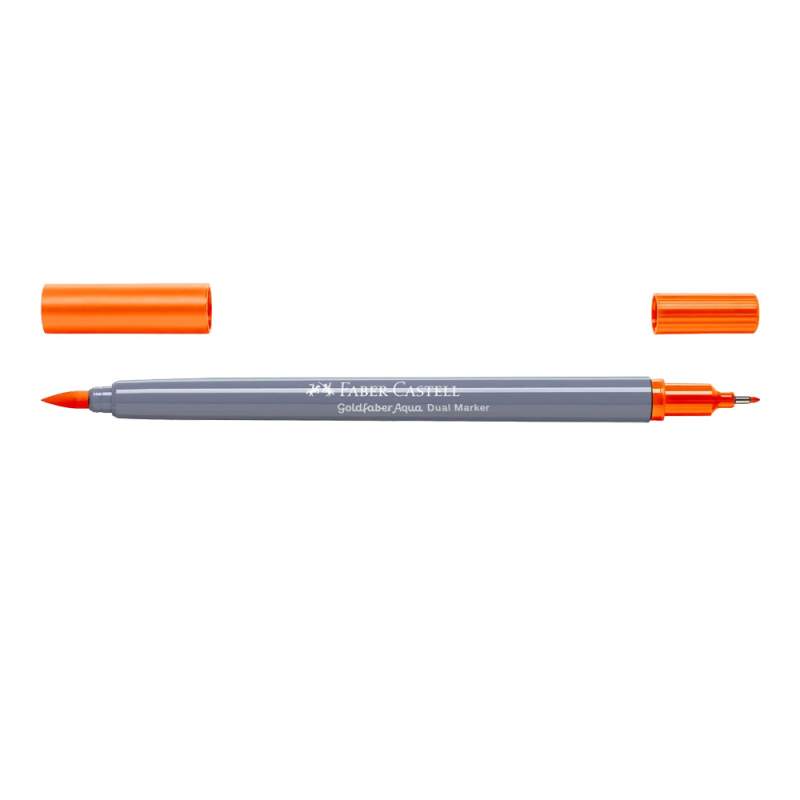 RAYART - Feutre Aquarelle Double Pointe 113 Orange Glaze Faber Castell - Tunisie Meilleur Prix (Beaux-Arts, Graphique, Peinture,