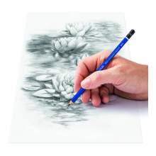 RAYART - Blister 3 crayons graphite aquarellables 1 pinceau rond n°8 Staedtler - Tunisie Meilleur Prix (Beaux-Arts, Graphique, P