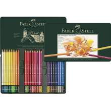 RAYART - Crayon de Couleur Polychromos, boîte Métal de 60 - Faber Castell - Tunisie Meilleur Prix (Beaux-Arts, Graphique, Peintu