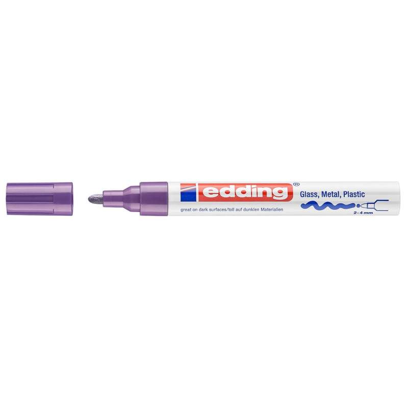 RAYART - Marqueur Permanent Peinture 2-4 Mm Violet EDDING - Tunisie Meilleur Prix (Beaux-Arts, Graphique, Peinture, Acrylique, H