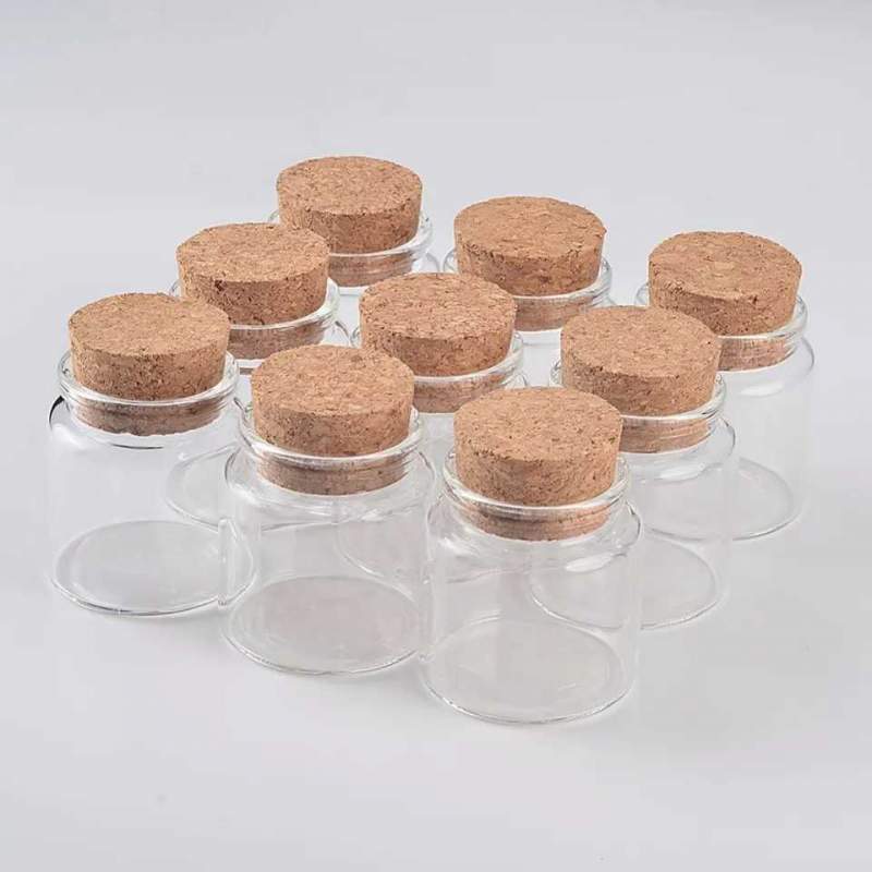 RayArt  Pot en verre 50ml 12pcs