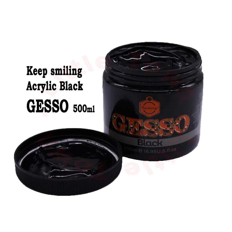 RAYART - Gesso 500 ml Noir - Tunisie Meilleur Prix (Beaux-Arts, Graphique, Peinture, Acrylique, Huile, Aquarelle, Scolaire, Bure