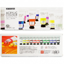 RAYART - 🎨 Coffret Peinture Acrylique 12×22 ml – Art Ranger - Tunisie Meilleur Prix (Beaux-Arts, Graphique, Peinture, Acrylique,