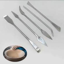 RAYART - Set de 5 Pottery Tools en Metal - Tunisie Meilleur Prix (Beaux-Arts, Graphique, Peinture, Acrylique, Huile, Aquarelle, 