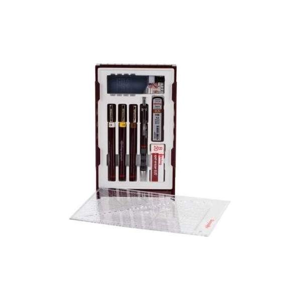 RAYART - Coffret College Set Rapidograph Rotring - Tunisie Meilleur Prix (Beaux-Arts, Graphique, Peinture, Acrylique, Huile, Aqu