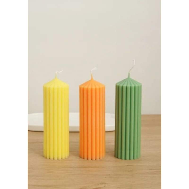 RAYART - 🕯️ Moule en Silicone Cylindrique – Pour Bougies, Jesmonite & Résine - Tunisie Meilleur Prix (Beaux-Arts, Graphique, Pei
