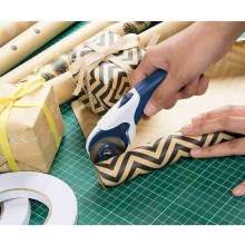 RAYART - ✂️ Cutter Rotatif D28 mm pour Tissu, Vinyle, Papier et Cuir – Keep Smiling - Tunisie Meilleur Prix (Beaux-Arts, Graphiq