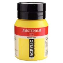 RAYART - Amsterdam Standard Series Acrylique pot 500 ml Jaune Primaire 275 - Tunisie Meilleur Prix (Beaux-Arts, Graphique, Peint