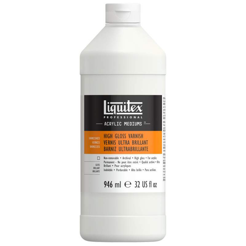 RAYART - Vernis Acrylique Ultra Brillant – 946 ml – Liquitex - Tunisie Meilleur Prix (Beaux-Arts, Graphique, Peinture, Acrylique