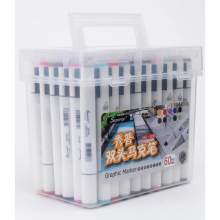 Coffret de 60 Marqueurs à alcool double pointe – Superior Art Markers – Touch